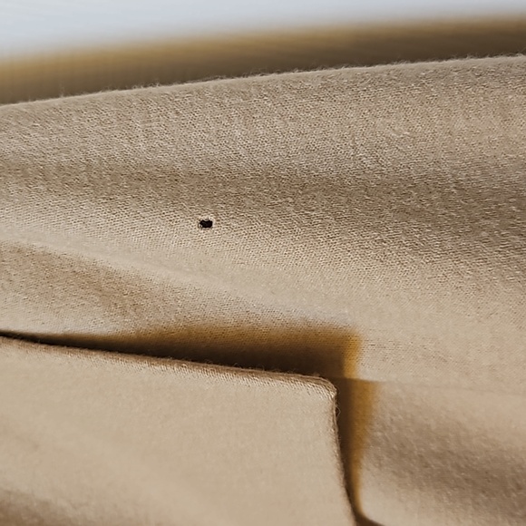 Ann Taylor Asymmetrical Zip Wool Blend Moto Jacket, sz 6, tan - Picture 4 of 6